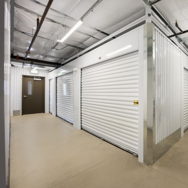 Climate controlled indoor storage units at StorQuest Express Self Storage in Fountain, Colorado