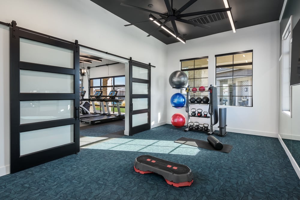 Fitness center at Tavalo at Cadence in Mesa, Arizona