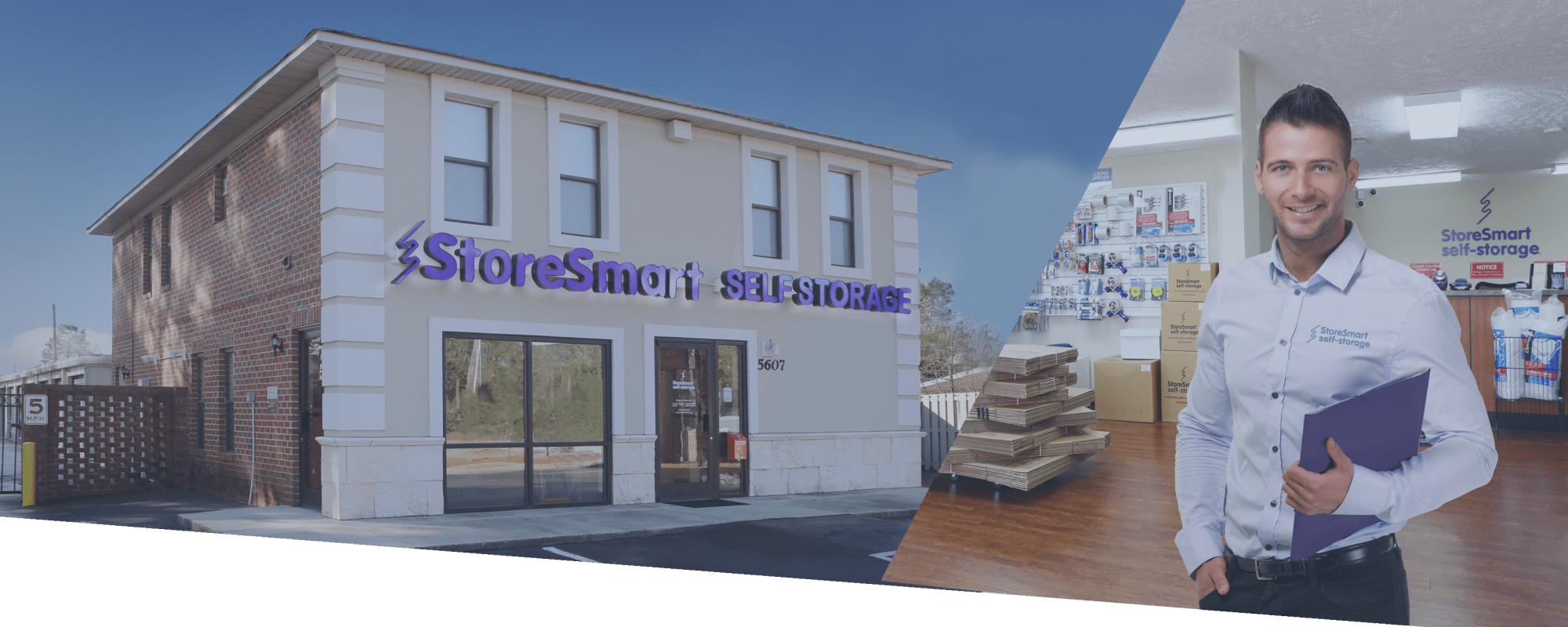 Self storage at StoreSmart Self-Storage in Fayetteville, North Carolina