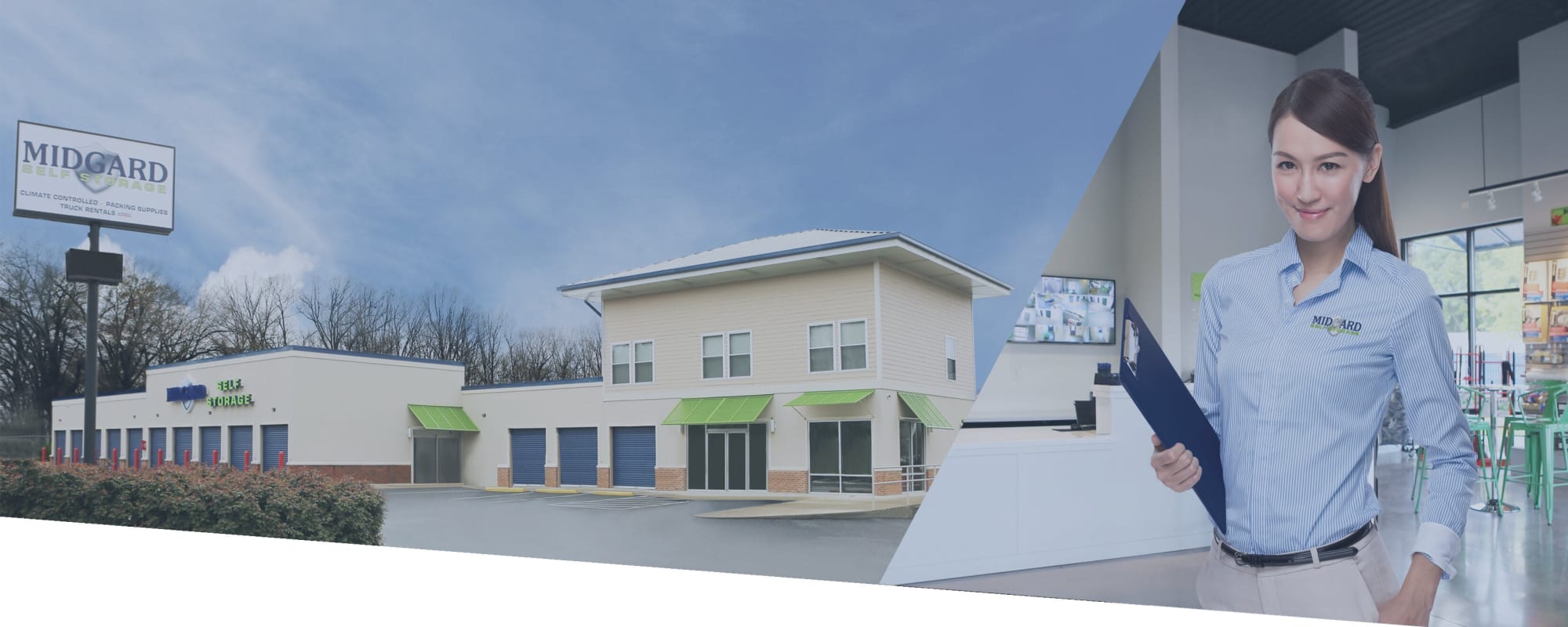 Self storage at Midgard Self Storage in Rock Hill, South Carolina