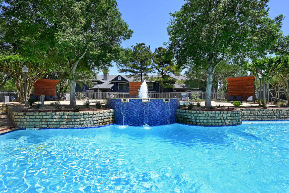 Swimming pool at Seacrest in Katy, Texas