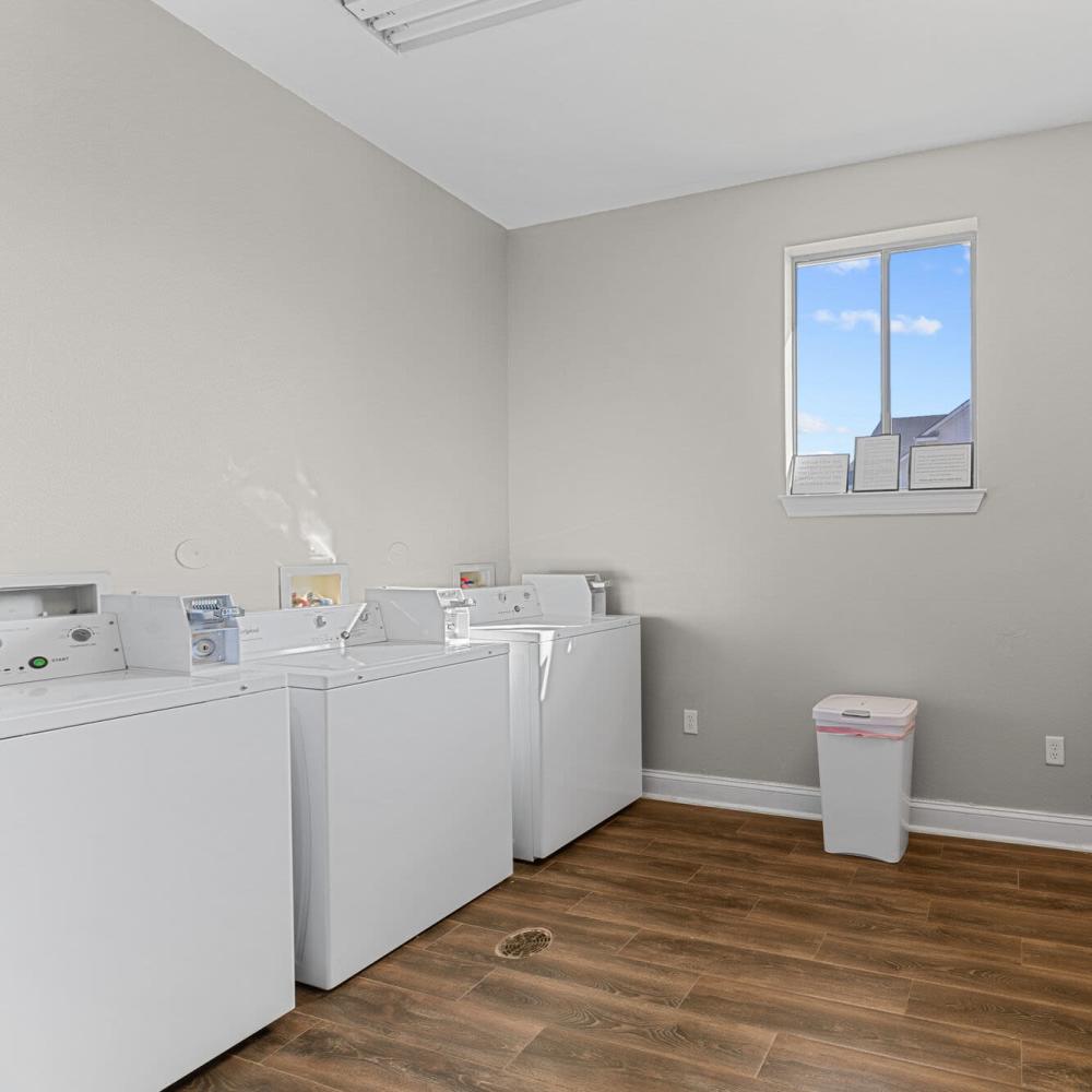 Community laundry facility at Burkburnett Residences in Burkburnett, Texas