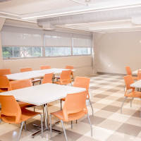Dining area at The Lofts At Clifford Brown Walk in Wilmington, Delaware