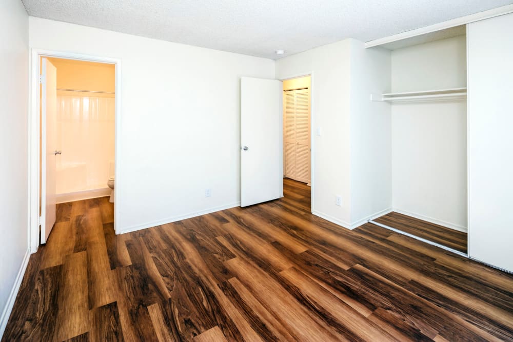 Spacious room with closet at Bidwell Park Fremont in Fremont, California