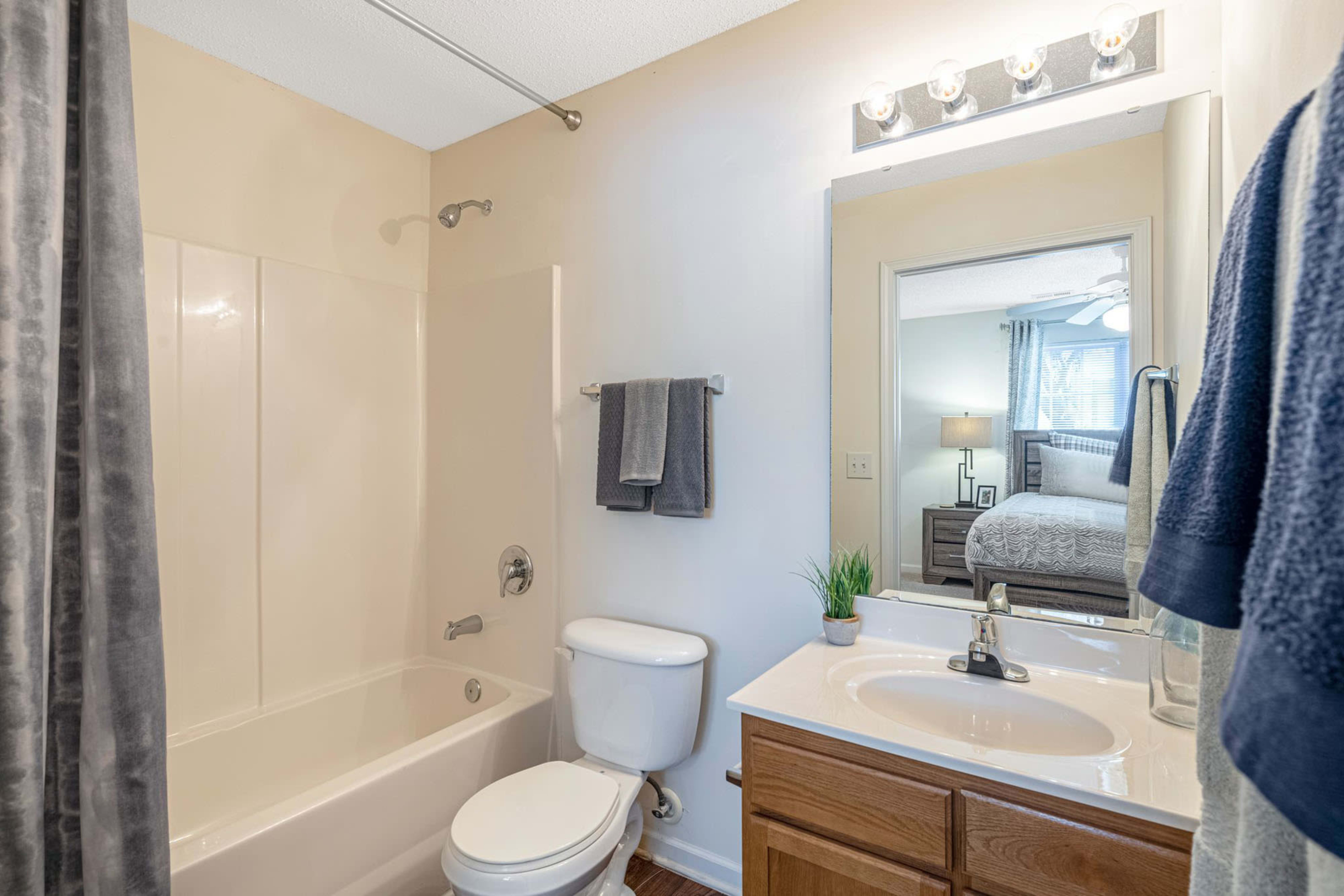 Restrooms at Laurel Springs in High Point, North Carolina