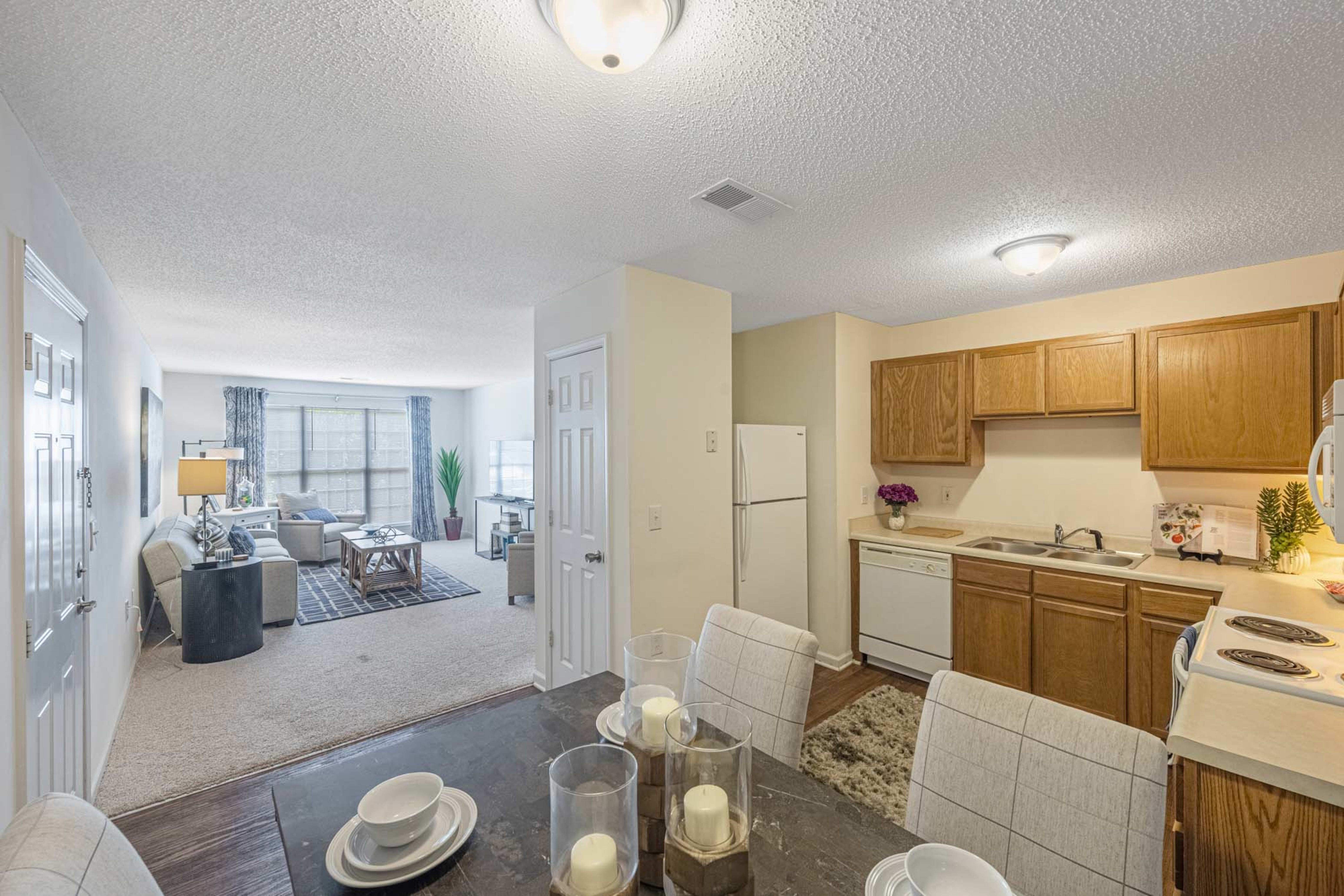 Beautiful apartments at Laurel Springs in High Point, North Carolina