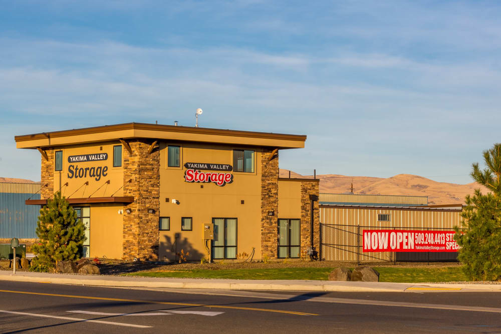 Exterior at Yakima Valley Storage in Yakima, Washington.