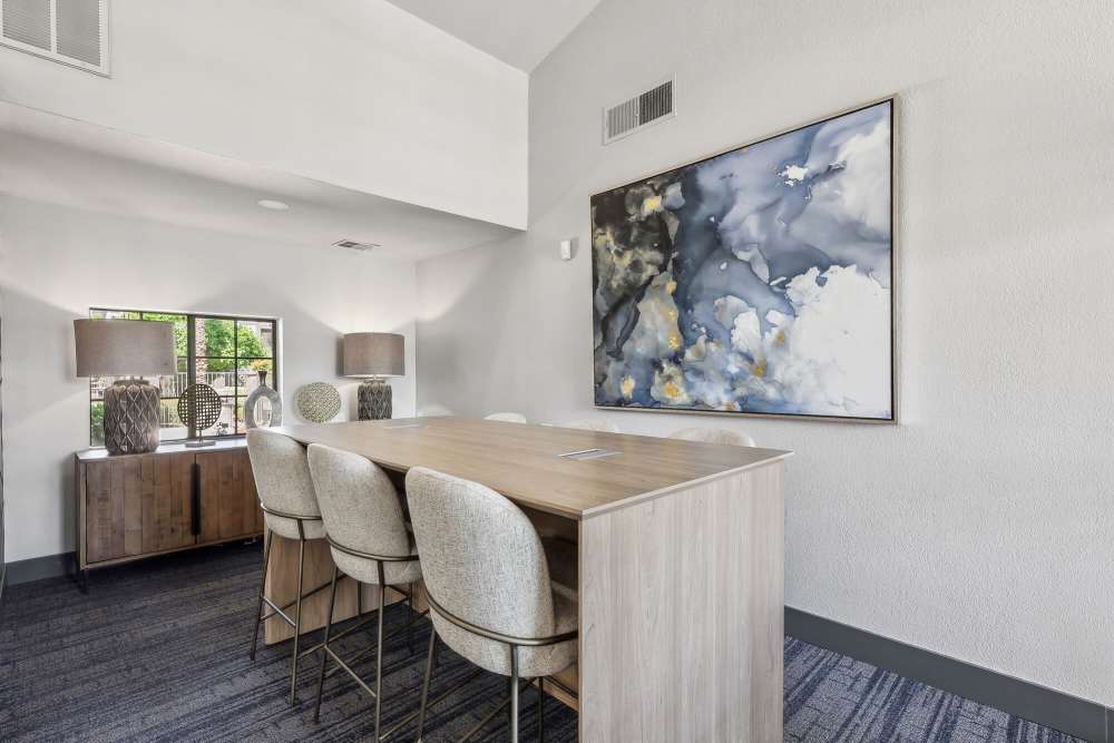 Meeting room for community at Strada in Tempe, Arizona