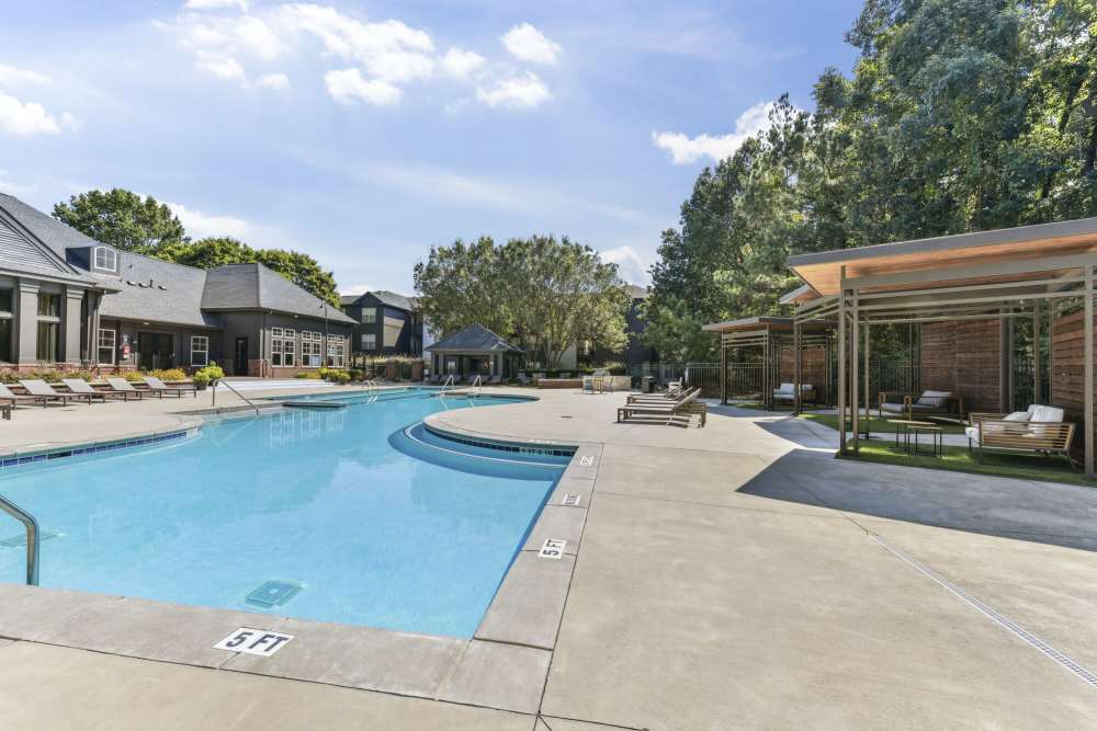 Swimming pool at Wesley in Raleigh, North Carolina