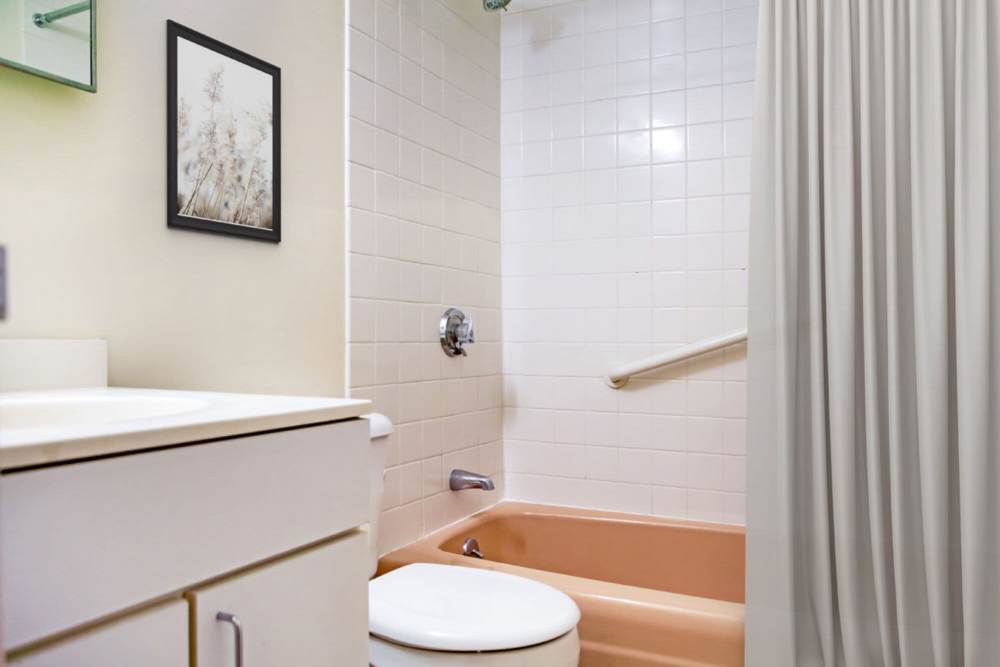Bathroom at Powderhouse in Manchester by the Sea, Massachusetts