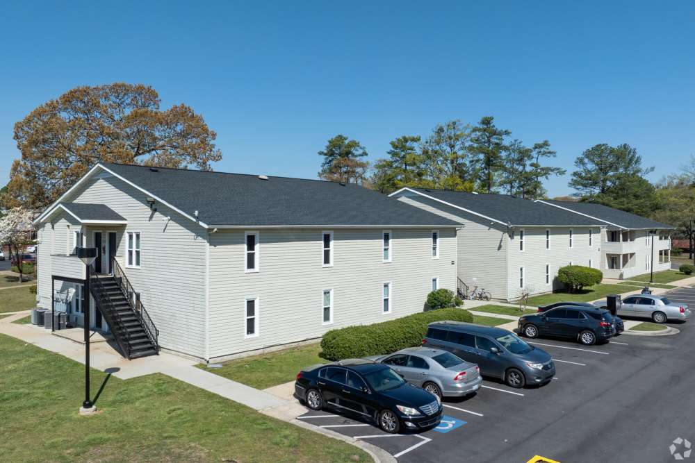Apartment view at Ramsey Pines in Fayetteville, North Carolina