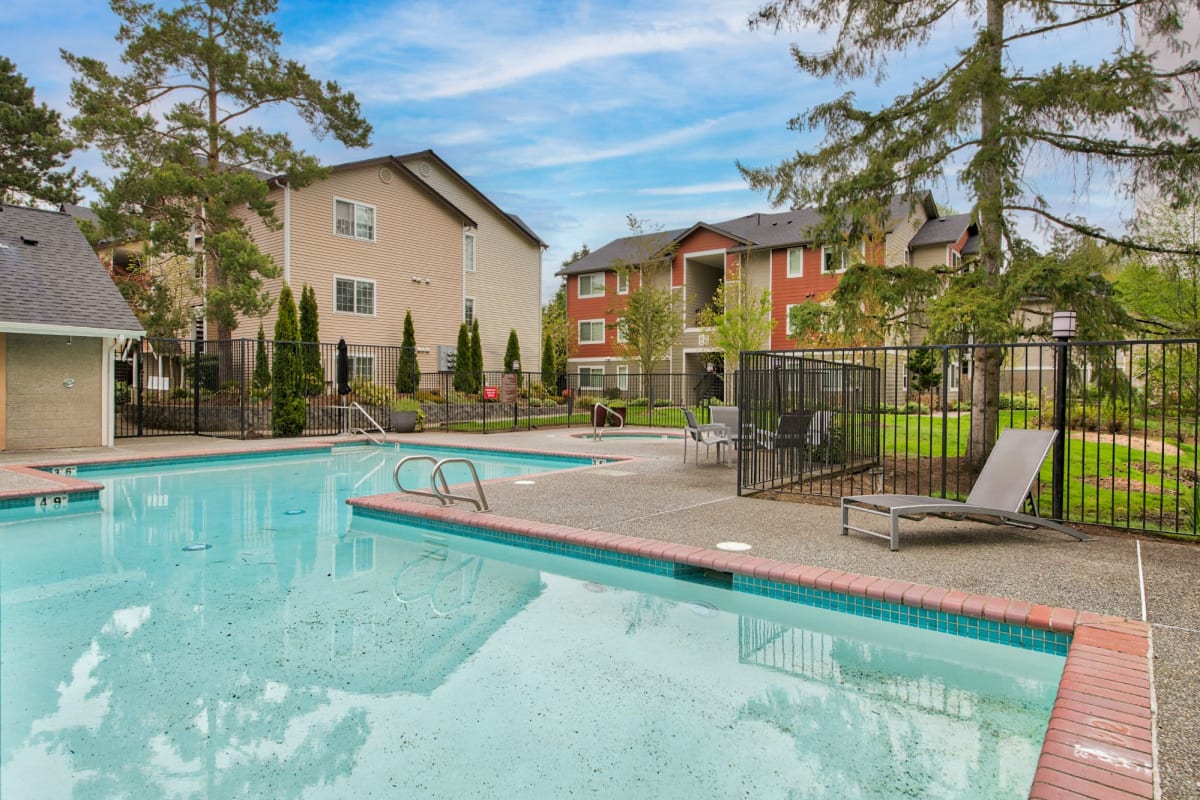 Beautiful pool at Indigo Springs, Kent, Washington