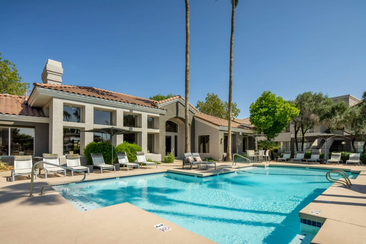 Beautiful pool at Lakes at Arrowhead Ranch, Glendale, Arizona