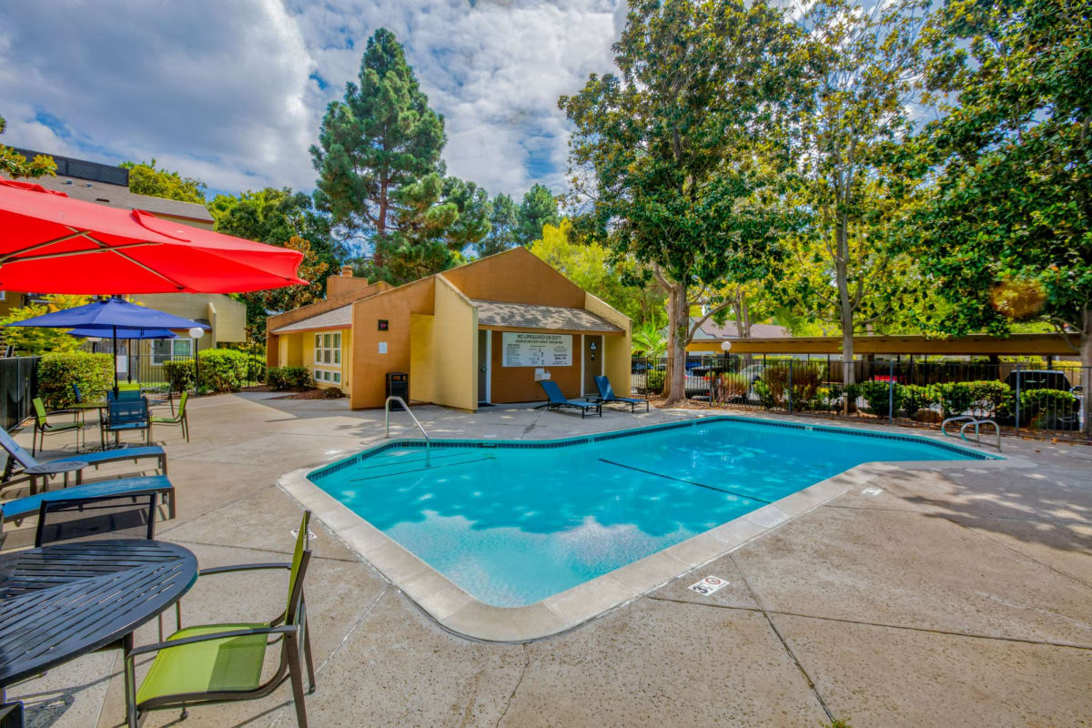 Beautiful pool at Rancho Luna Sol, Fremont, California