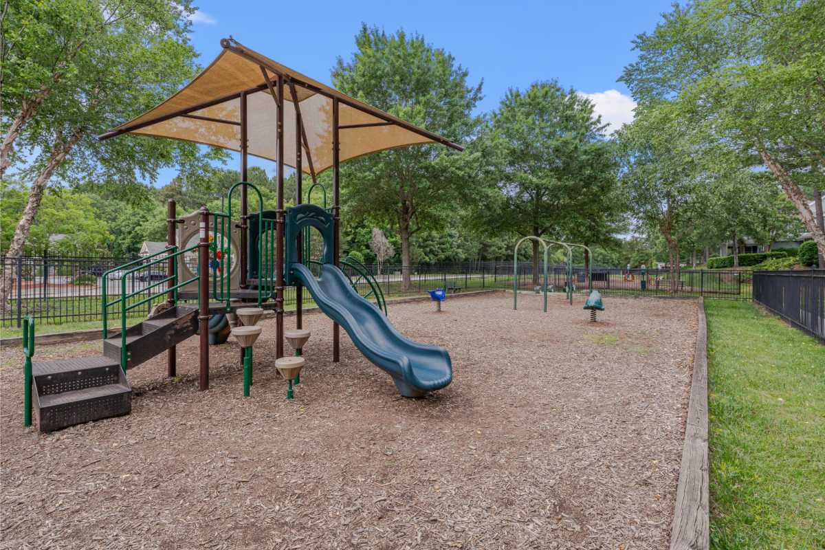 Community playground at Weston Reserve Apartments in Morrisville, North Carolina