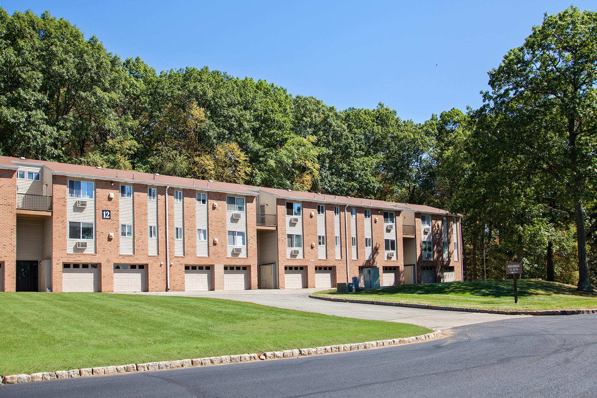 Parking Garages at Overlook at Flanders in Flanders, New Jersey