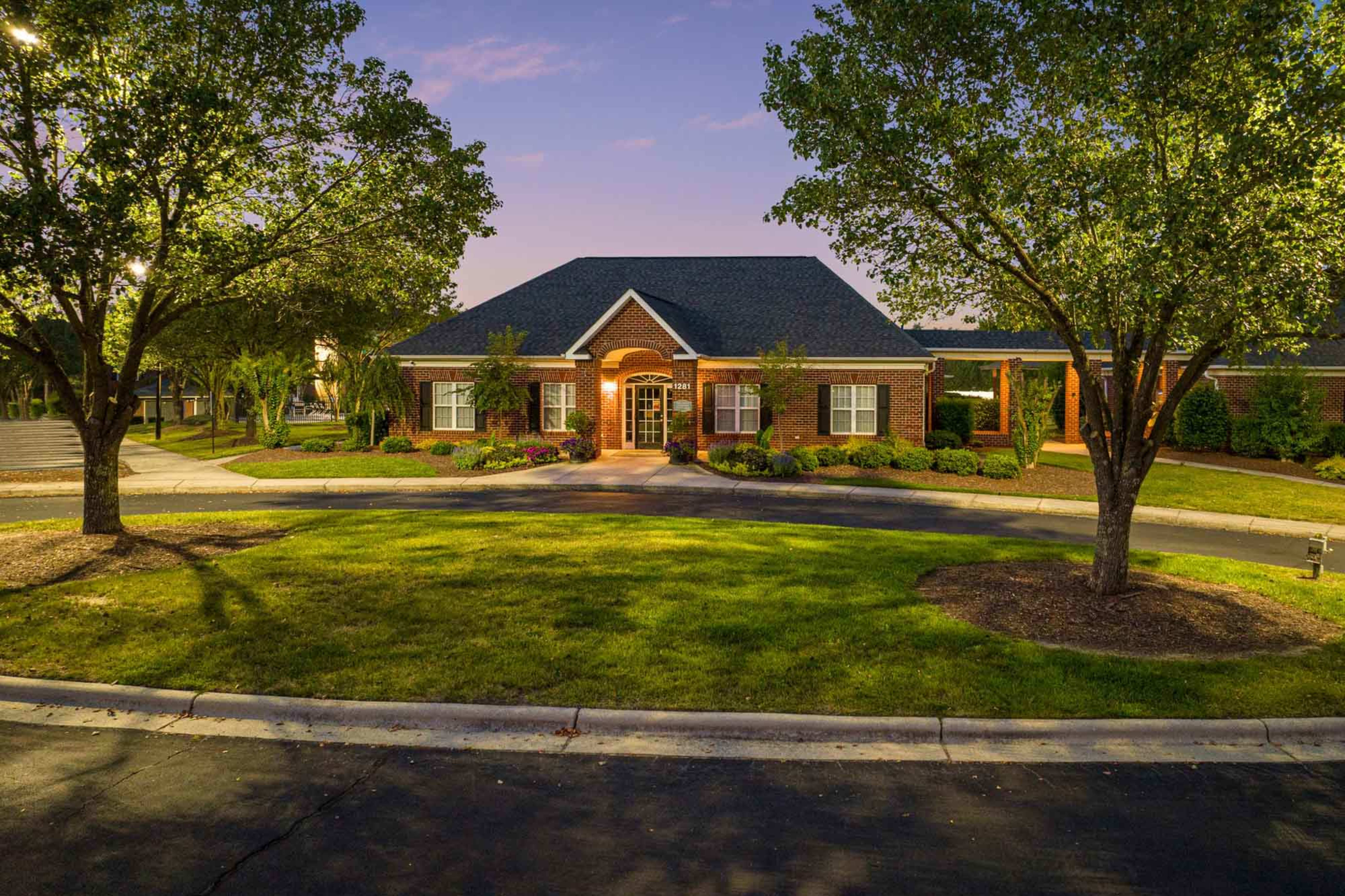 Roundabout at Laurel Springs in High Point, North Carolina
