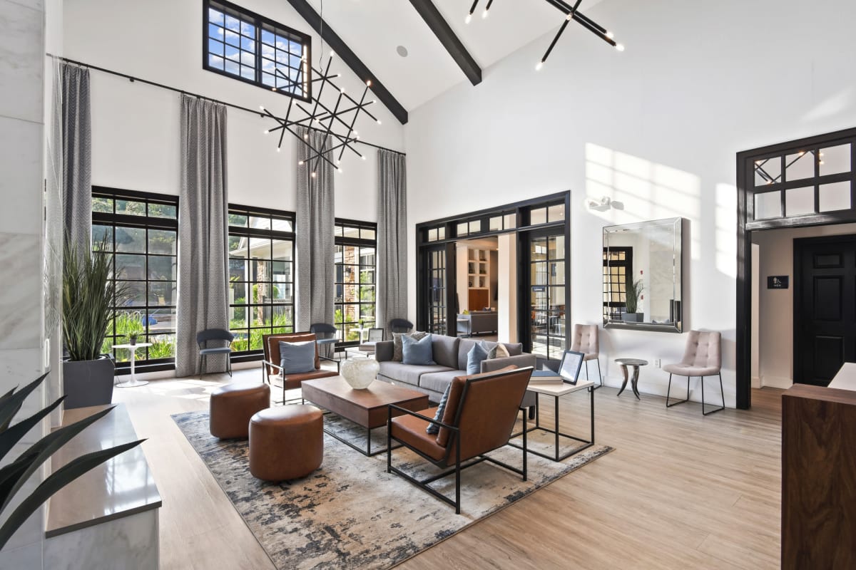 Rendering of clubhouse at Lantower Round Rock in Round Rock, Texas