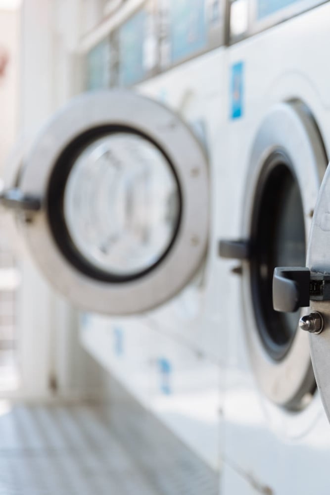 Laundry room at Villa Temecula Apartments in San Diego, California