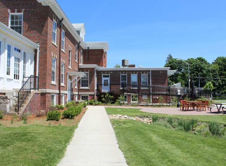 Charming community at Howard House in Brockton, Massachusetts, 