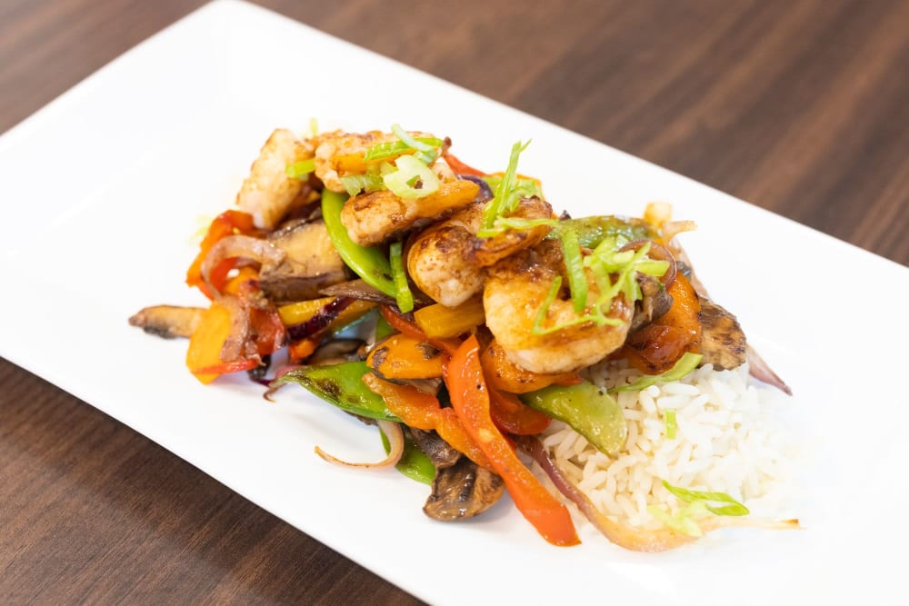 A delicious plate of food at The Madison Senior Living in Kansas City, Missouri