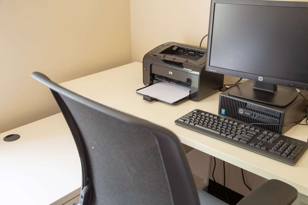 Computer learning center at Fairhaven Village in Fairhaven, Massachusetts