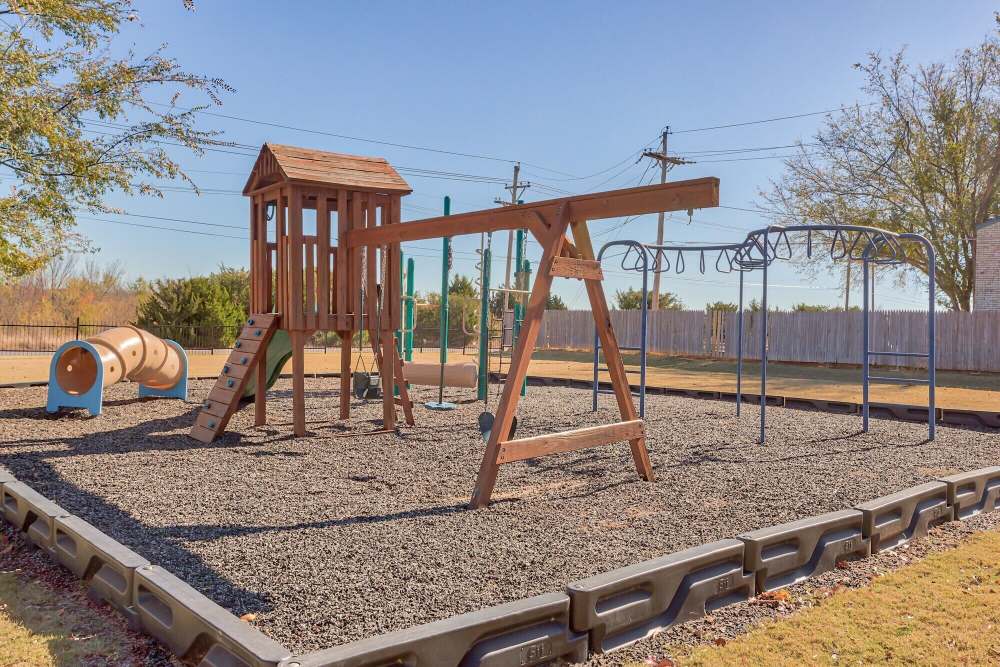 Children playground at The Gardens At Duncan Apartments in Duncan, Oklahoma