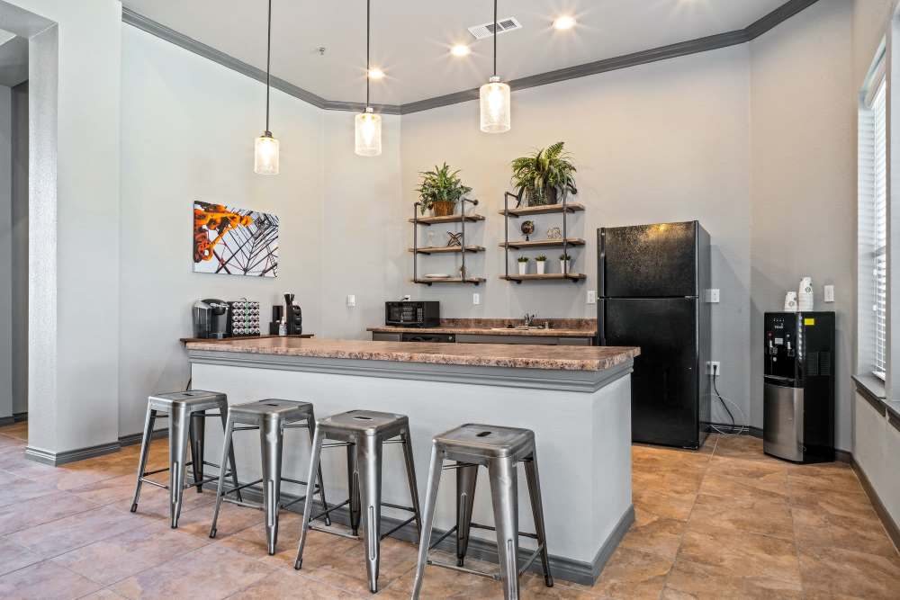 Clubhouse kitchen at Village at Carlsbad in Carlsbad, New Mexico
