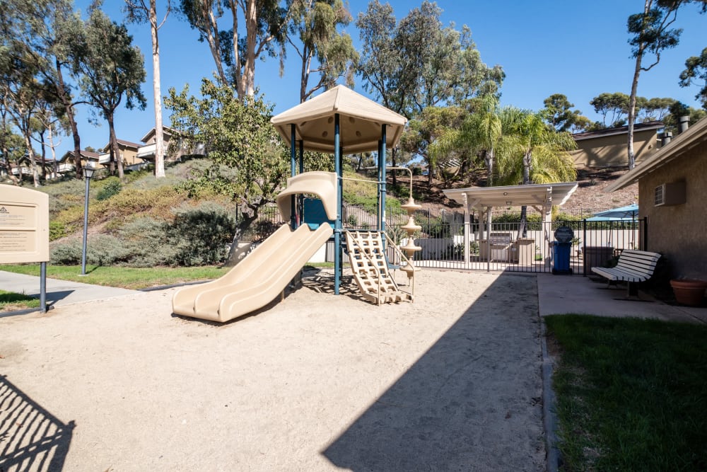 A playground for your kids at Lakeview Village Apartments in Spring Valley, California