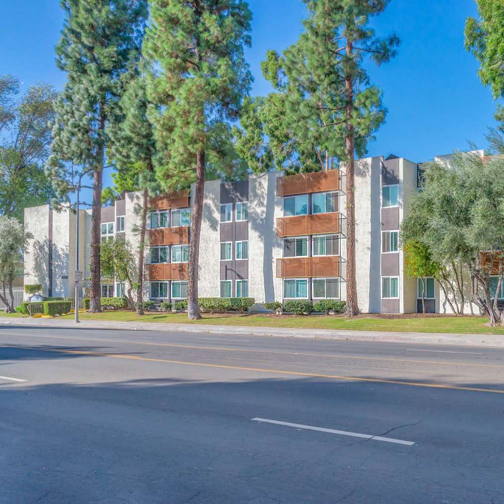 Apartment exterior at Reseda Park in Reseda, California