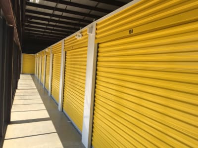 Interior view of Storage Star Red Bluff in Pasadena, Texas