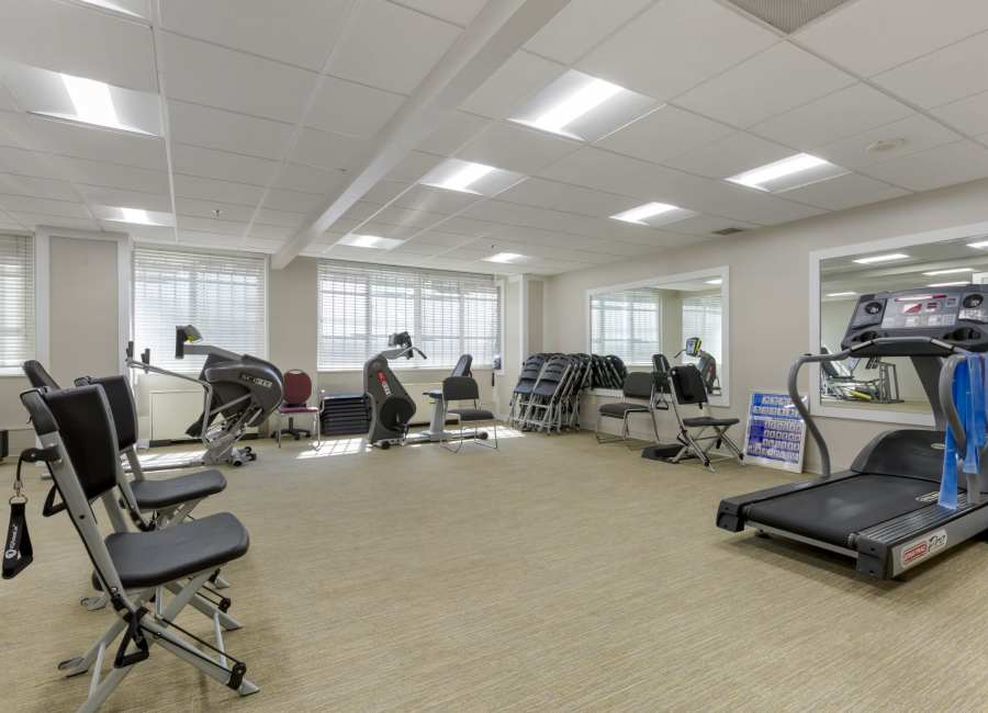Fitness center at The Residences at Thomas Circle in Washington, District of Columbia