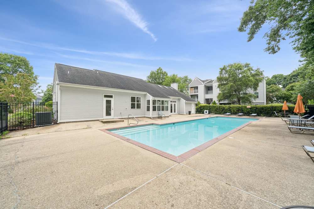 Swimming pool at Pilot House in Newport News, Virginia