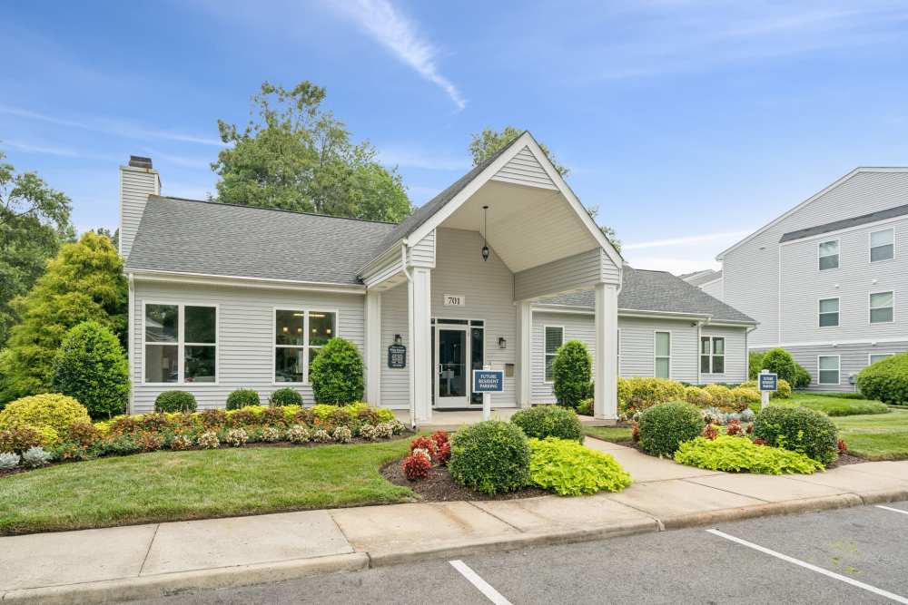 Leasing office at Pilot House in Newport News, Virginia
