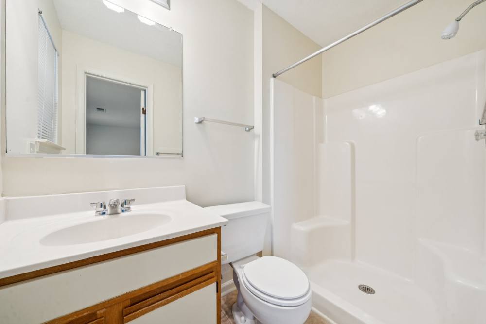 Bathroom with bathtub  at Pilot House in Newport News, Virginia