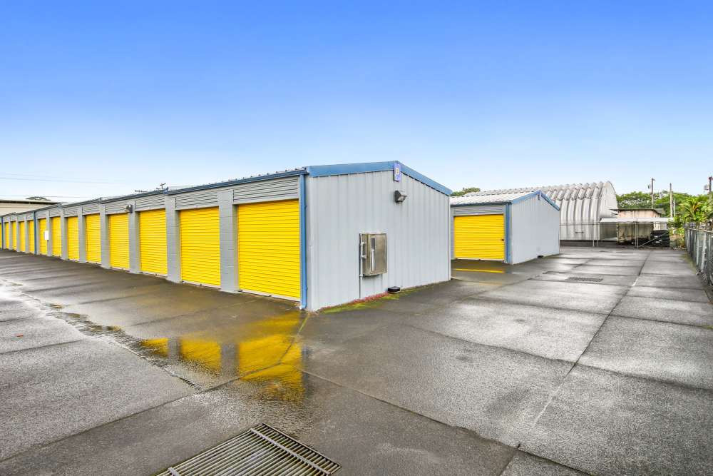 Exterior of Units at BuxBear Storage Kea'au in Kea'au, Hawaii