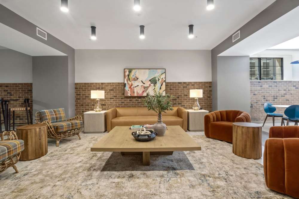 Leasing office at The Edmond in Rochester, New York
