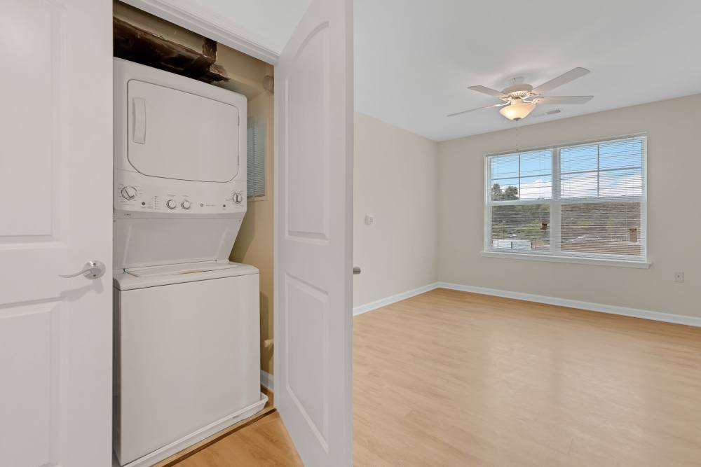 In-unit washer and dryer at Robinson Overlook in Columbia, Maryland