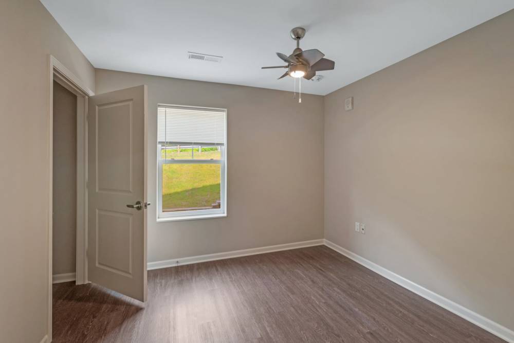 Bedroom with closet at Magnolia Greene in Lavale, Maryland