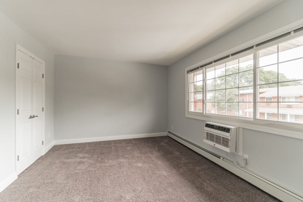 Second bedroom at Eagle Rock Apartments at Mineola in Mineola, New York