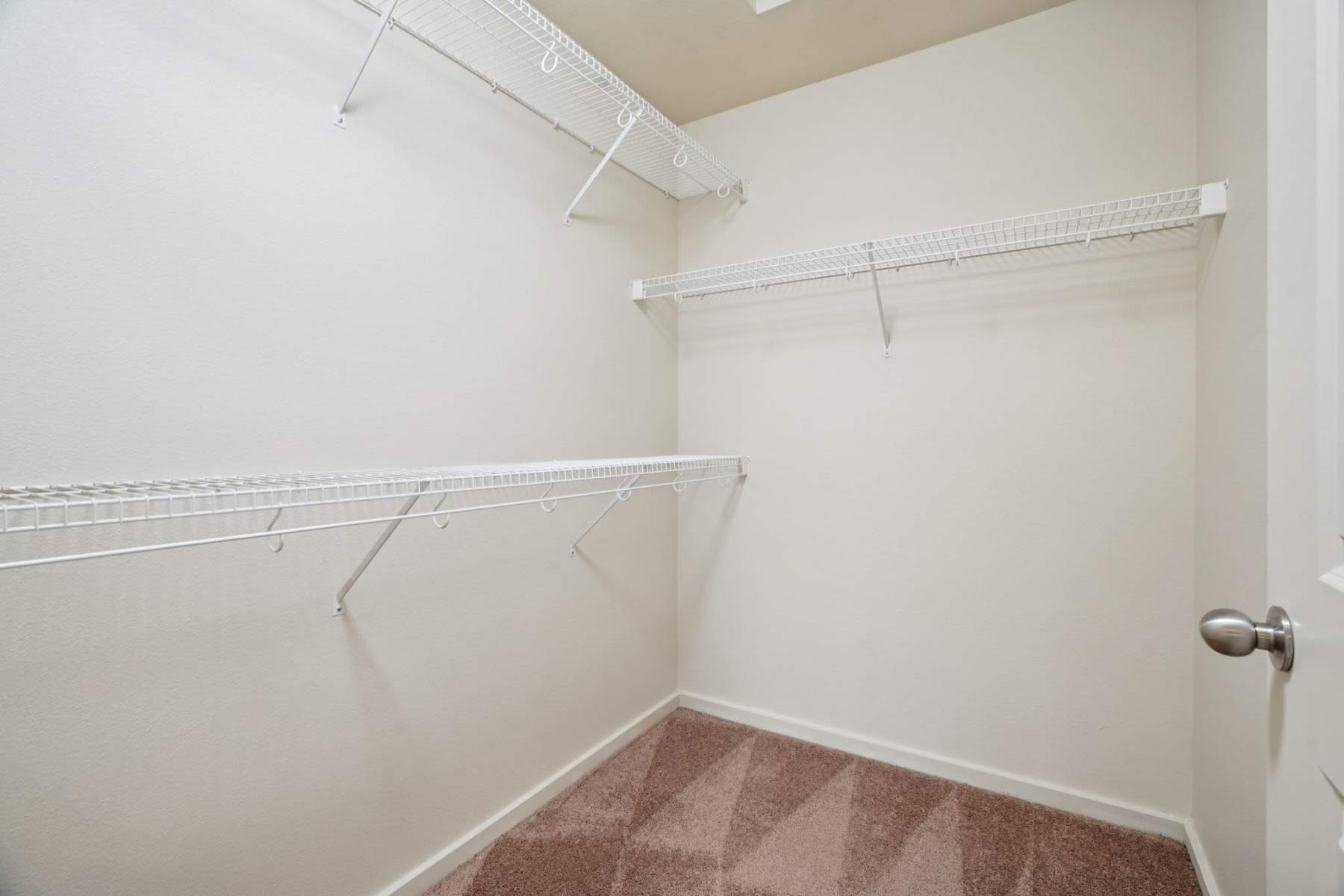 Clothes rack cabinet at Copper Lane in Vancouver, Washington