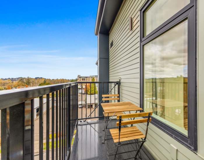 City view at Cartwright Apartments in Salem, Oregon 
