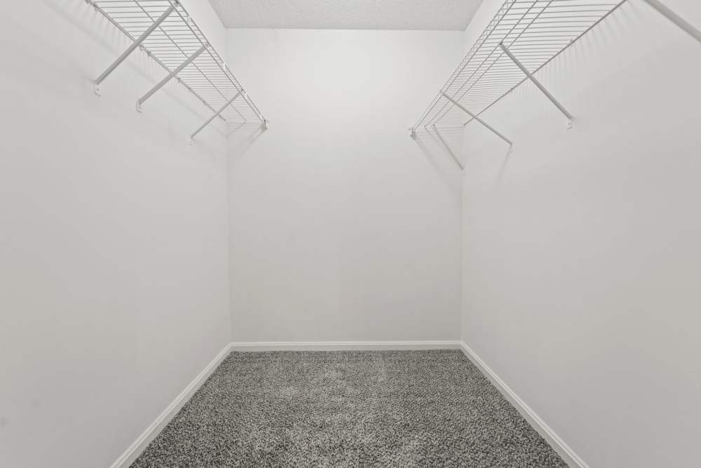 Closet at Dulles Center Apartments in Herndon, Virginia