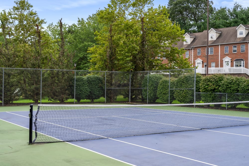 Tennis court at The Place at Catherine's Way in Manchester, Connecticut