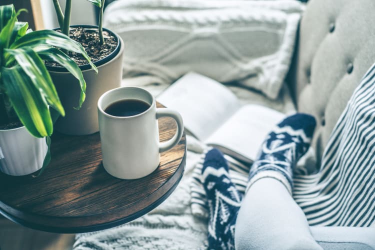 Cozy interiors at Post Ridge Apartments in Nashville, Tennessee.