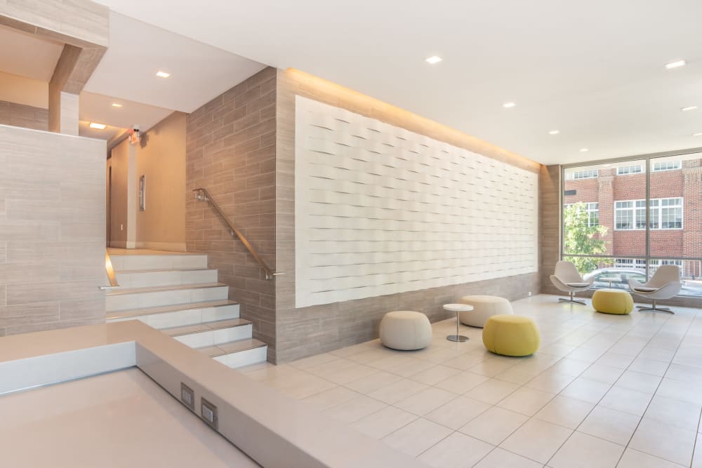 Lobby area at Adams View in Washington, District of Columbia
