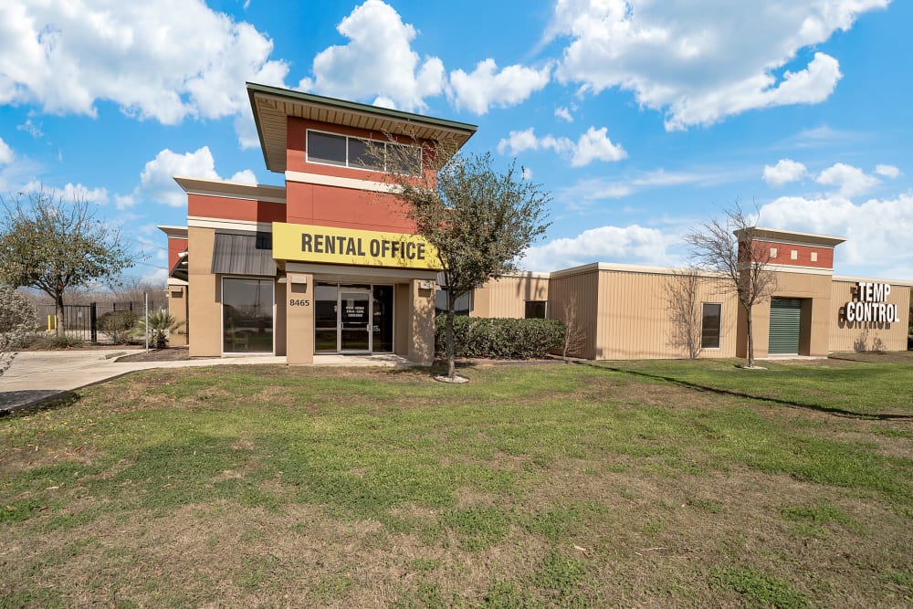 The front of the building at Store It All Self Storage - Converse in Converse, Texas