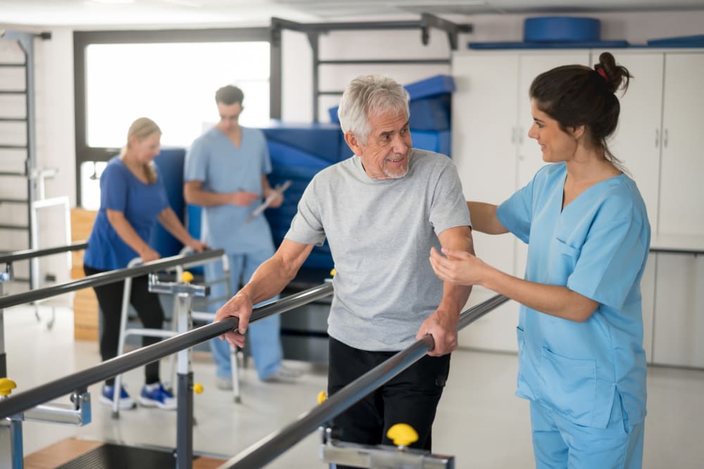 Rehabilitation therapy at Regency Pacific Management in Bellevue, Washington