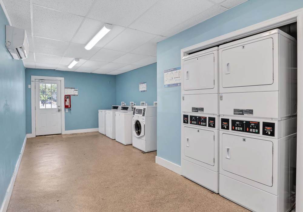 Washer & Dryer Connections at Lake Village Apartments in Chesapeake, Virginia