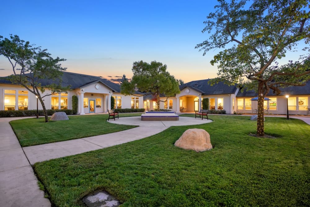 Exterior at MuirWoods Memory Care in Petaluma, California